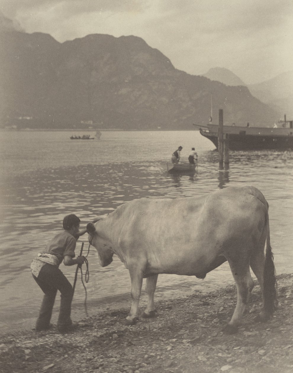 El baño a regañadientes de Alfred Stieglitz