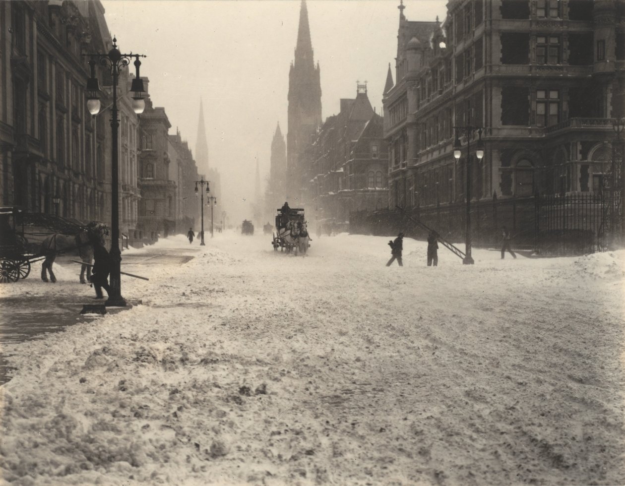 Winter, Nueva York de Alfred Stieglitz