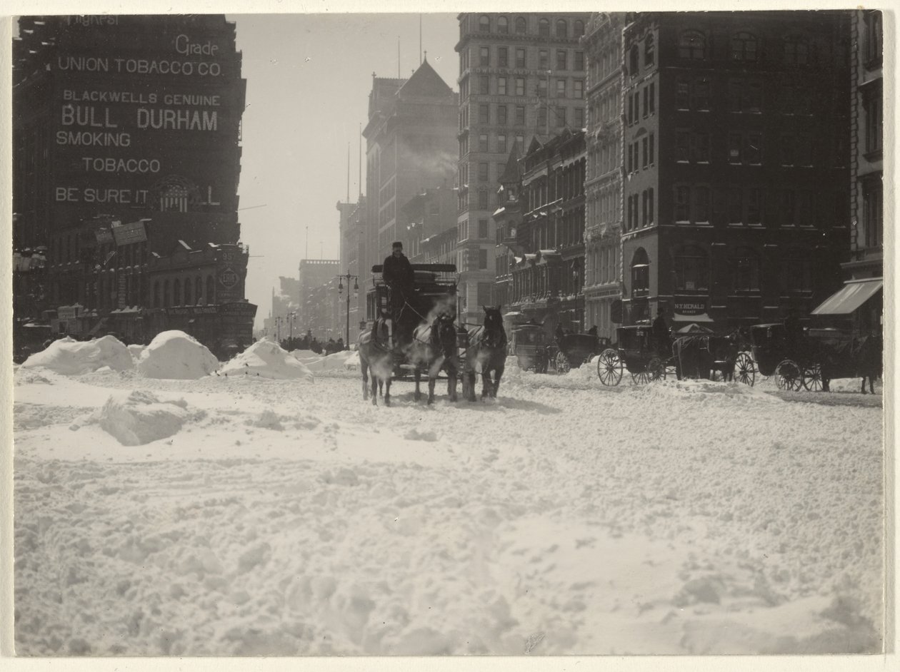 Invierno, Nueva York de Alfred Stieglitz