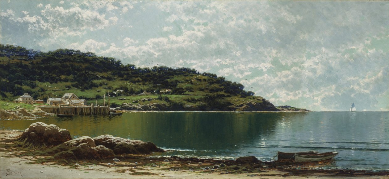 A lo largo de la costa de Maine de Alfred Thompson Bricher