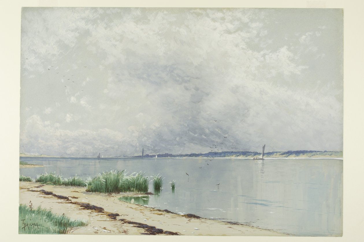 Juncos reflejados de Alfred Thompson Bricher