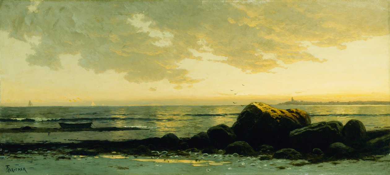 Marina de Alfred Thompson Bricher