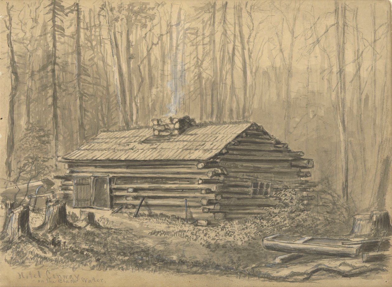 Hotel Conway en el Agua Negra de Alfred Wordsworth Thompson