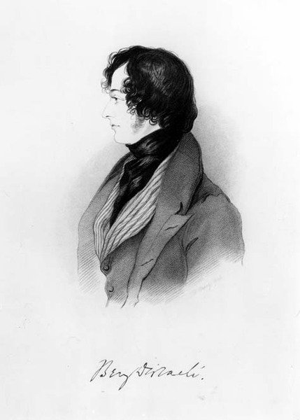 Retrato de Benjamin Disraeli (1804-81) de Alfred d Orsay
