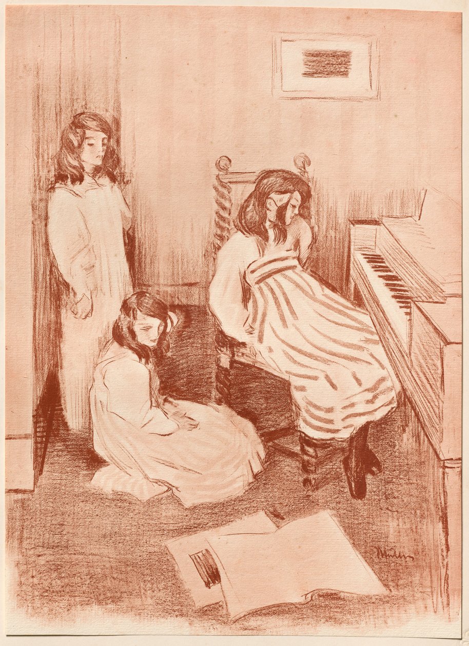 Bouderie, 1898 de Alfredo Müller