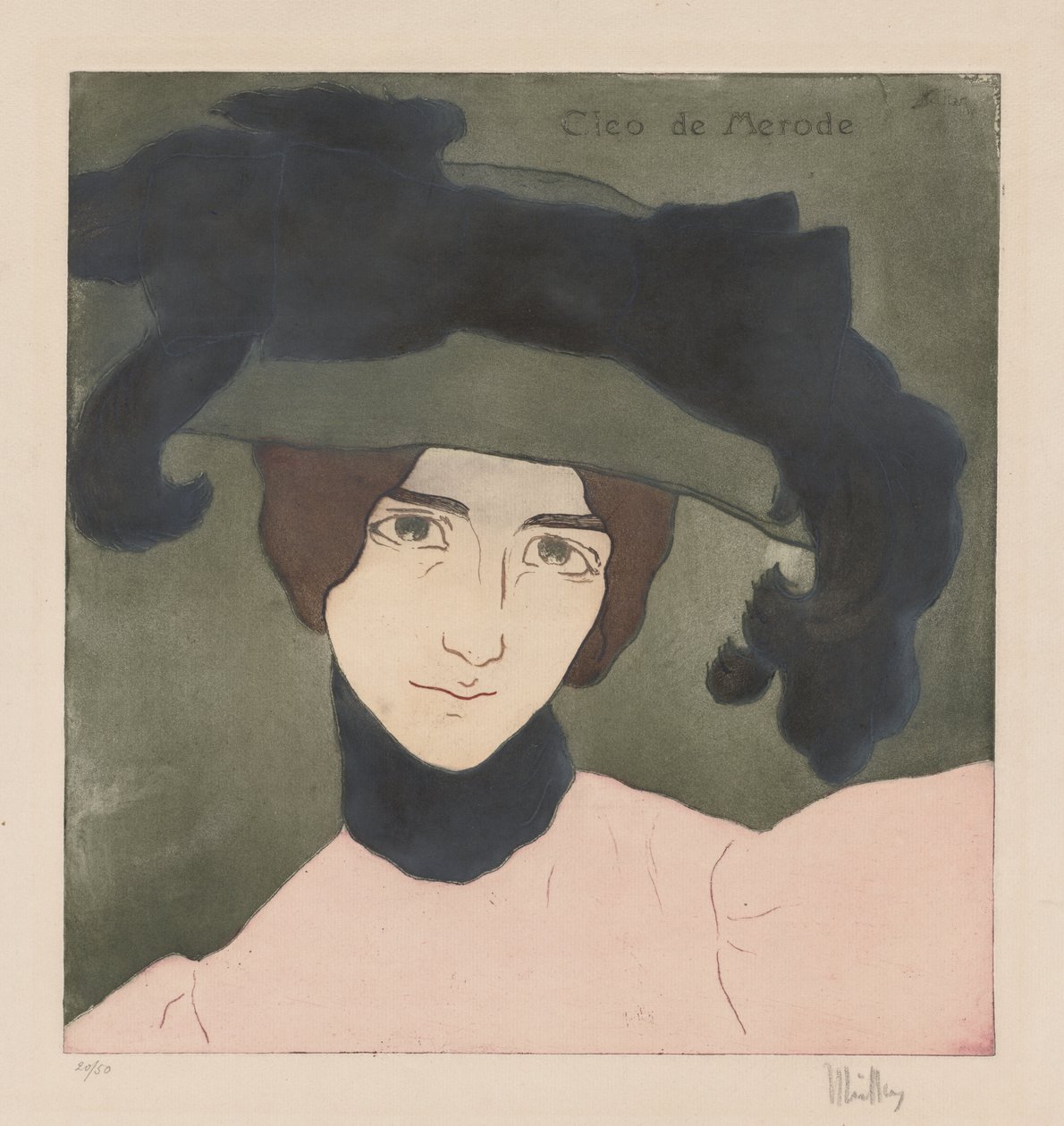 Cléo de Mérode de Alfredo Müller