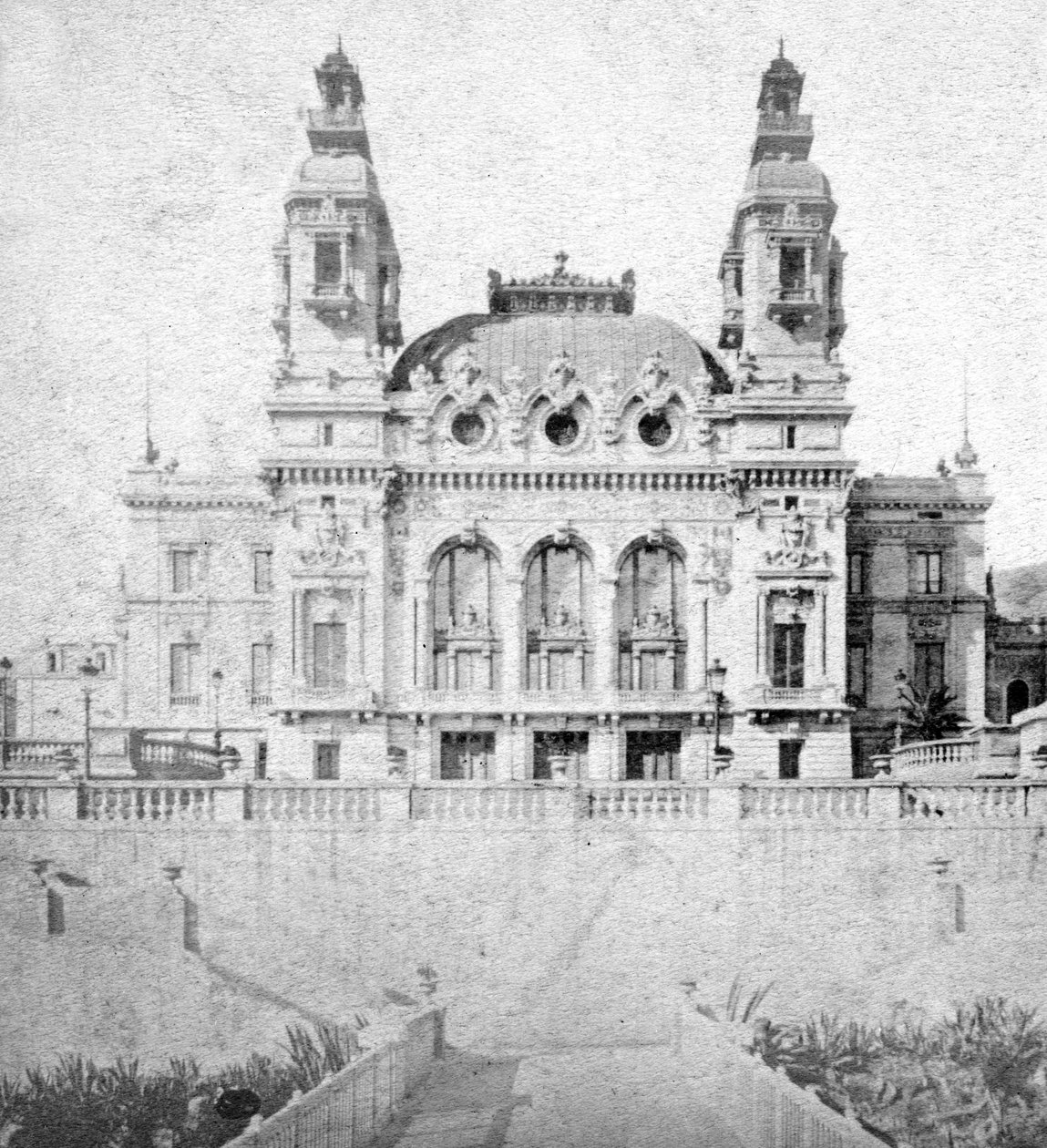 El casino de Monte Carlo, Mónaco, finales del siglo XIX de Alfredo Noack