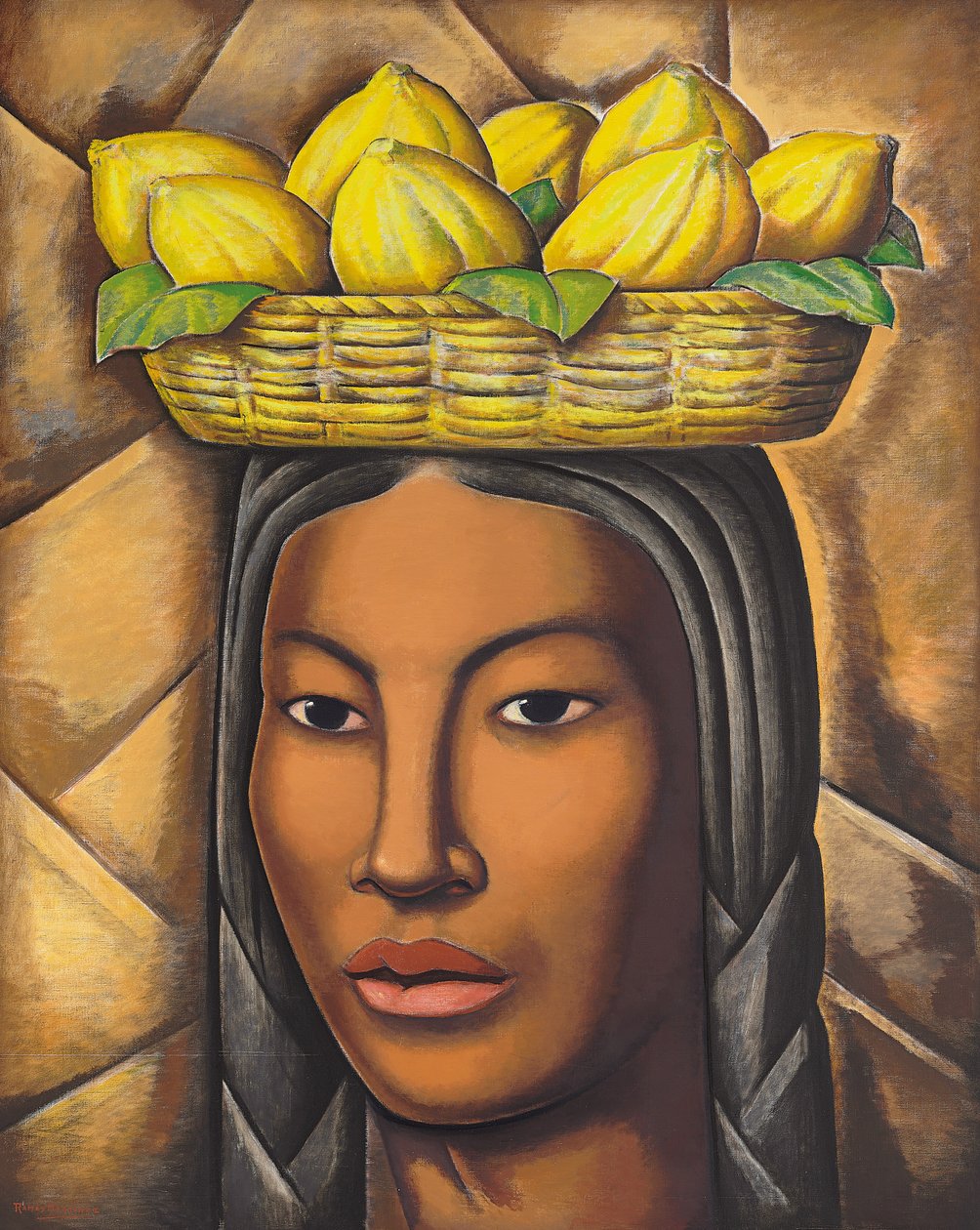 La India, c.1936 (óleo sobre lienzo) de Alfredo Ramos Martinez