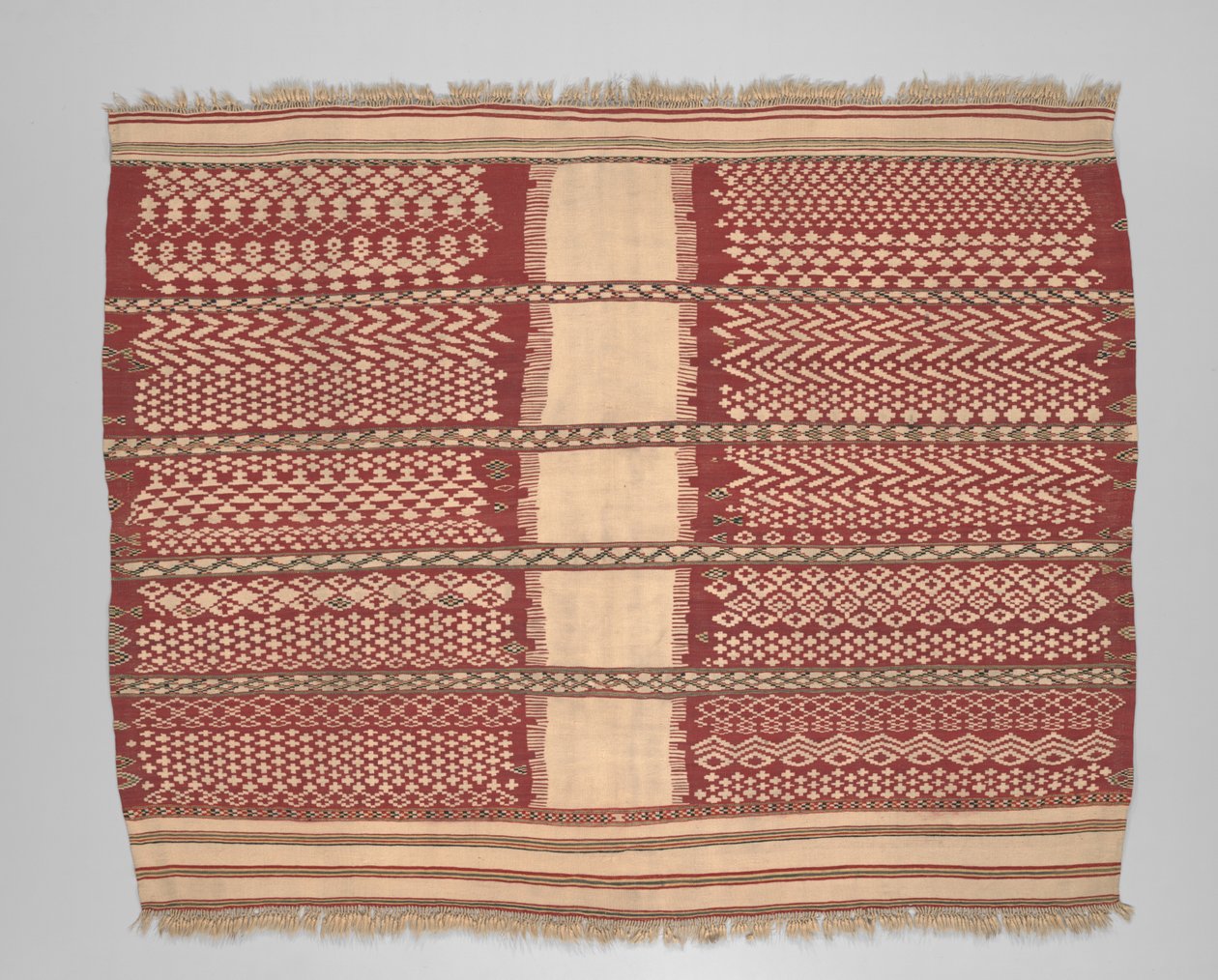 Capa o cubierta ceremonial de mujer (axellal), finales del siglo XIX de Algerian School