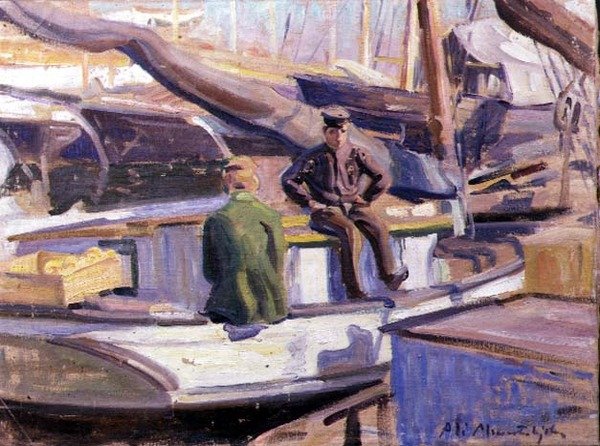 Puerto de Helsinki de Ali Munsterhjelm