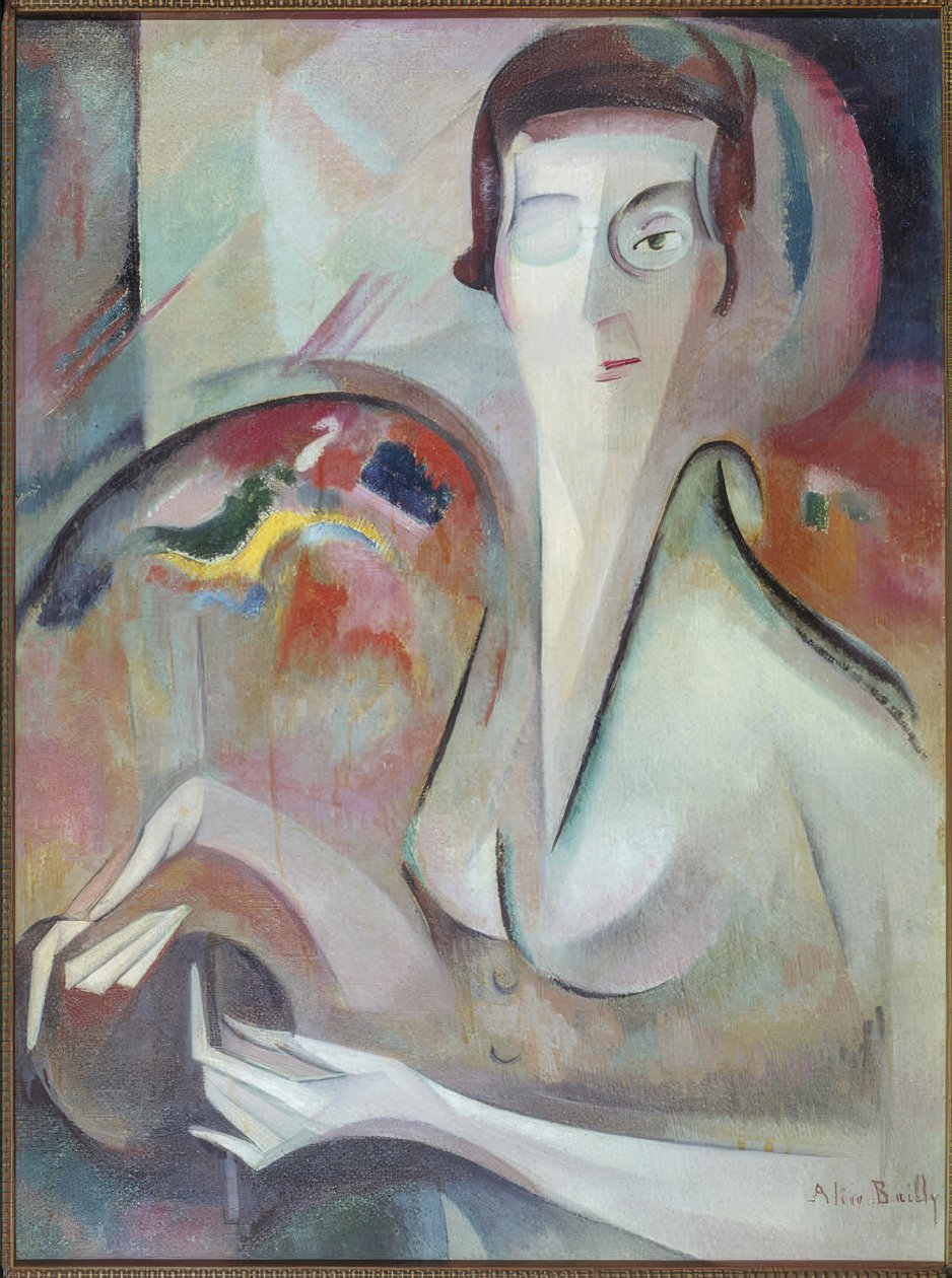 Autorretrato Alice Bailly de Alice Bailly