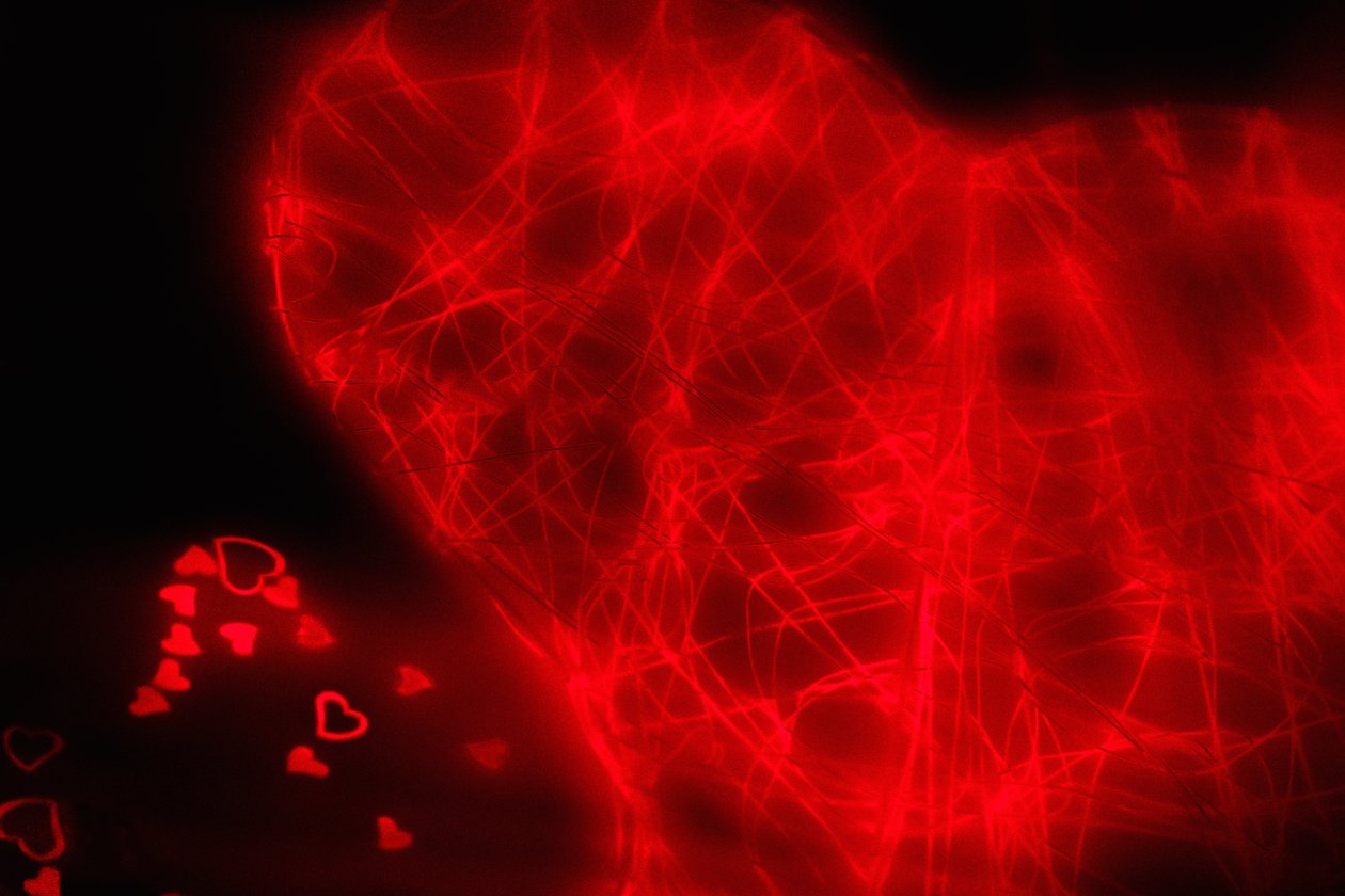 Corazón enredado, de la serie Corazones, 2016 (fotografía) de Alice Gur-Arie