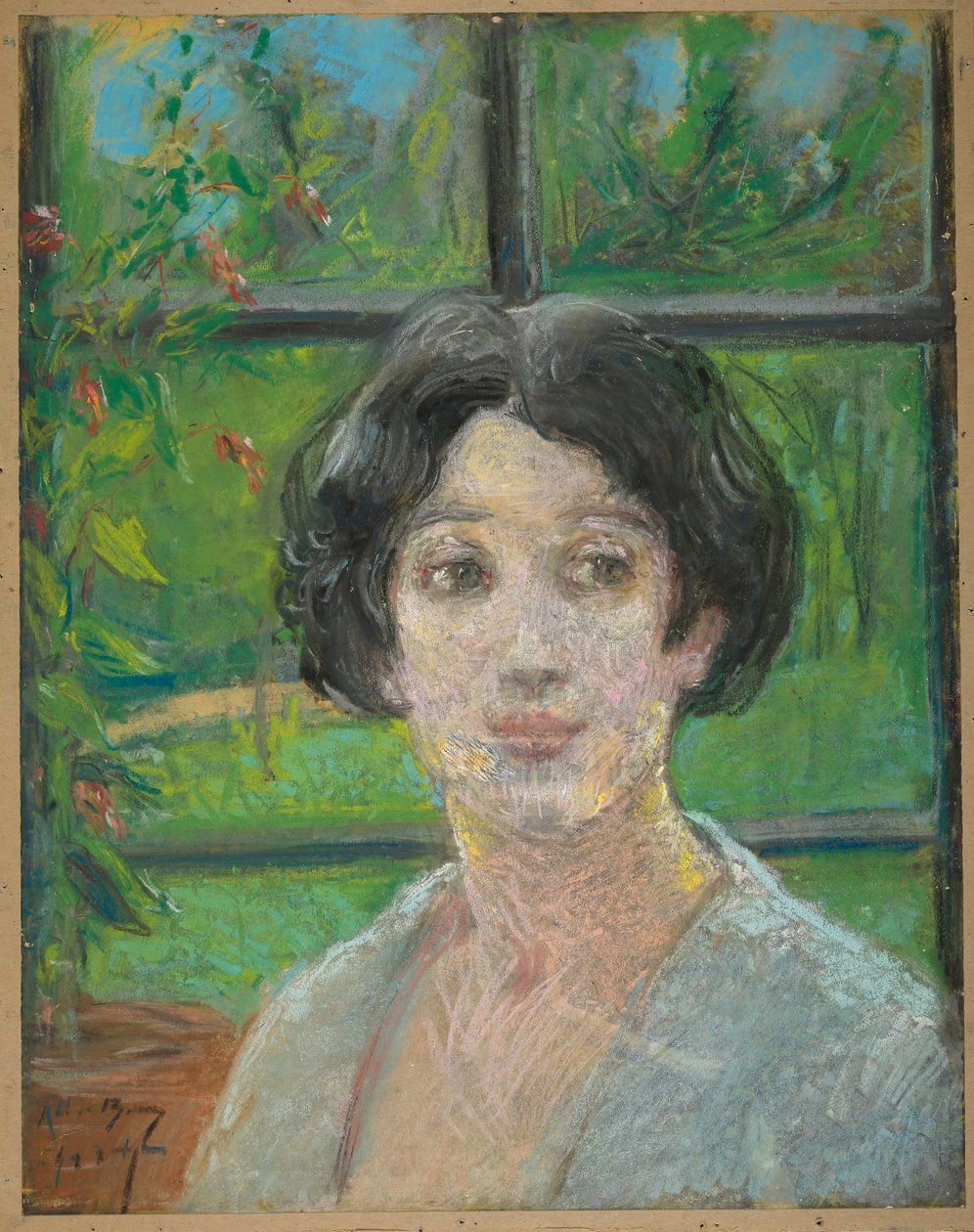 Ventana del jardín de Alice Pike Barney
