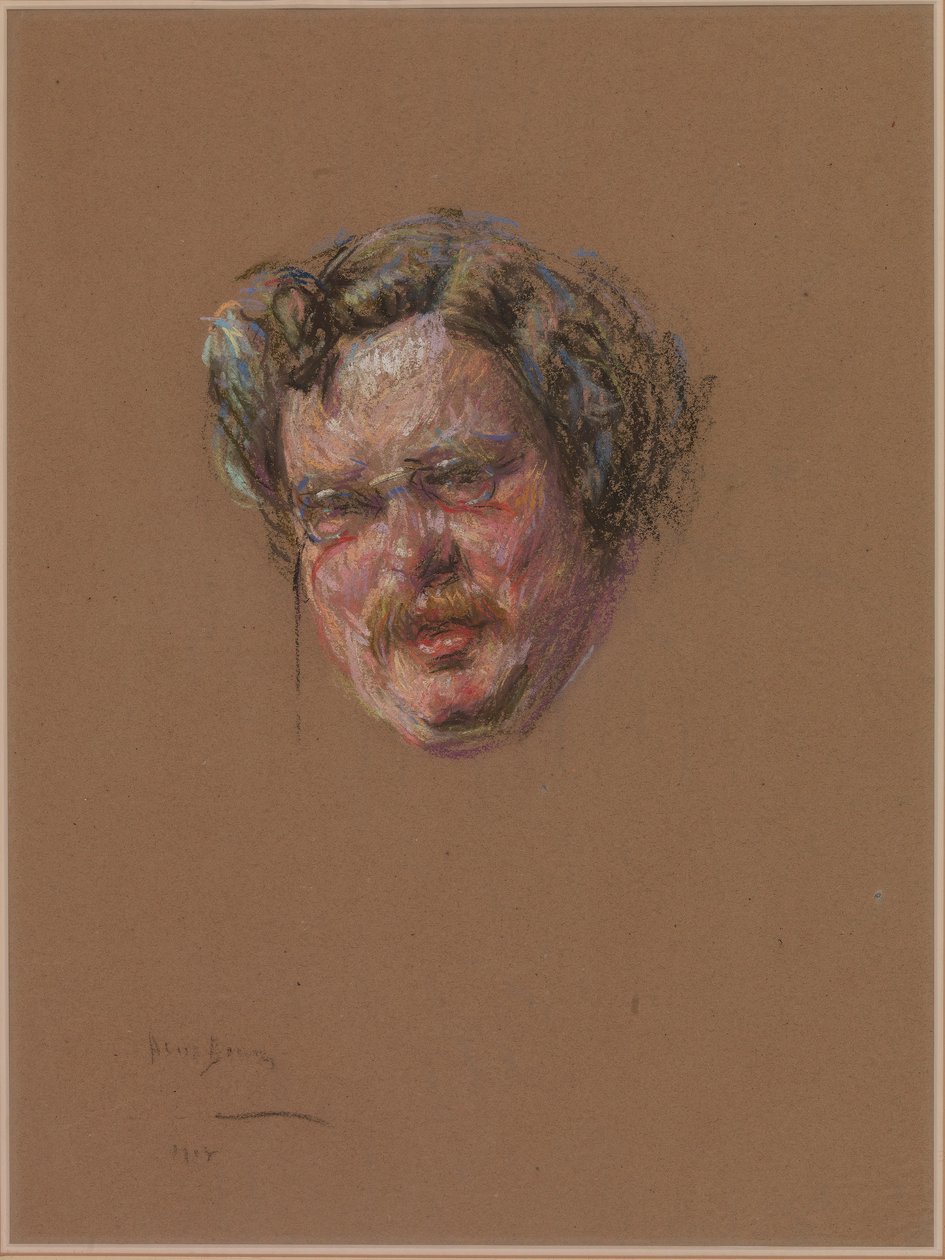 Gilbert K. Chesterton de Alice Pike Barney