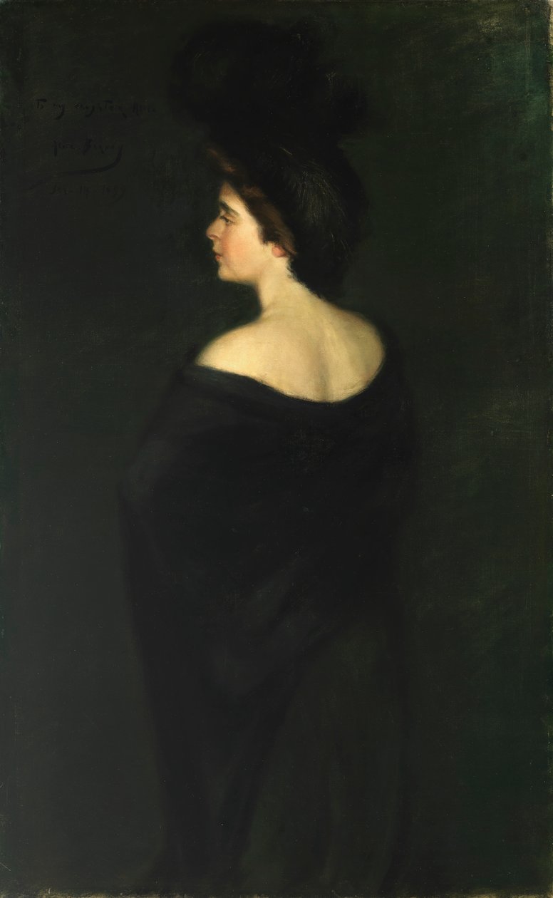 Laura en negro de Alice Pike Barney