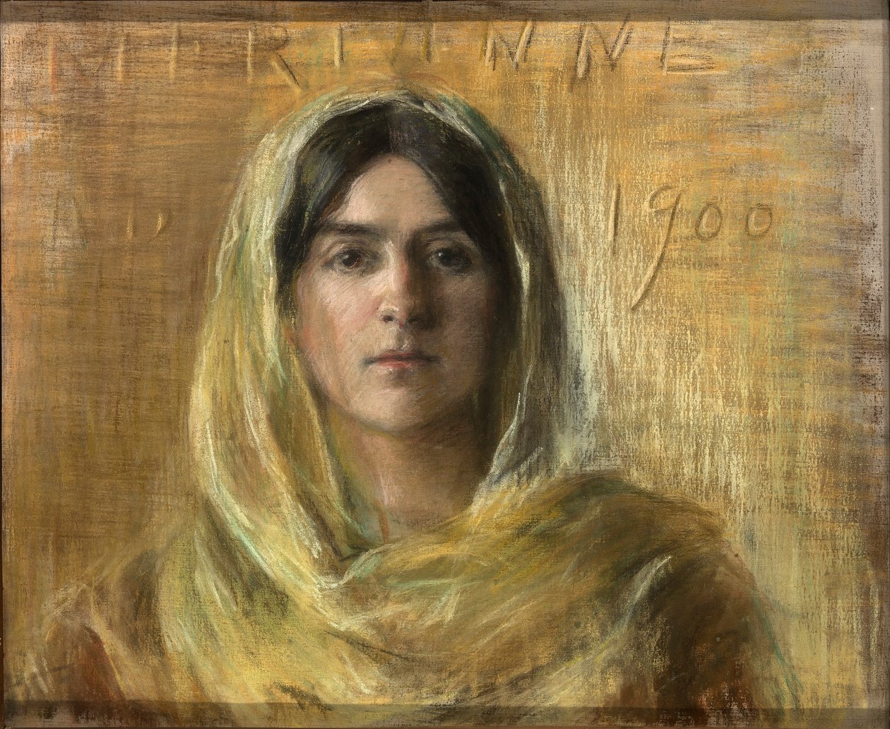 Marianne en amarillo de Alice Pike Barney