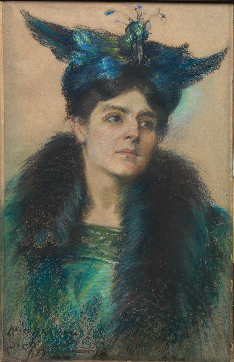 Marianne con sombrero de Alice Pike Barney