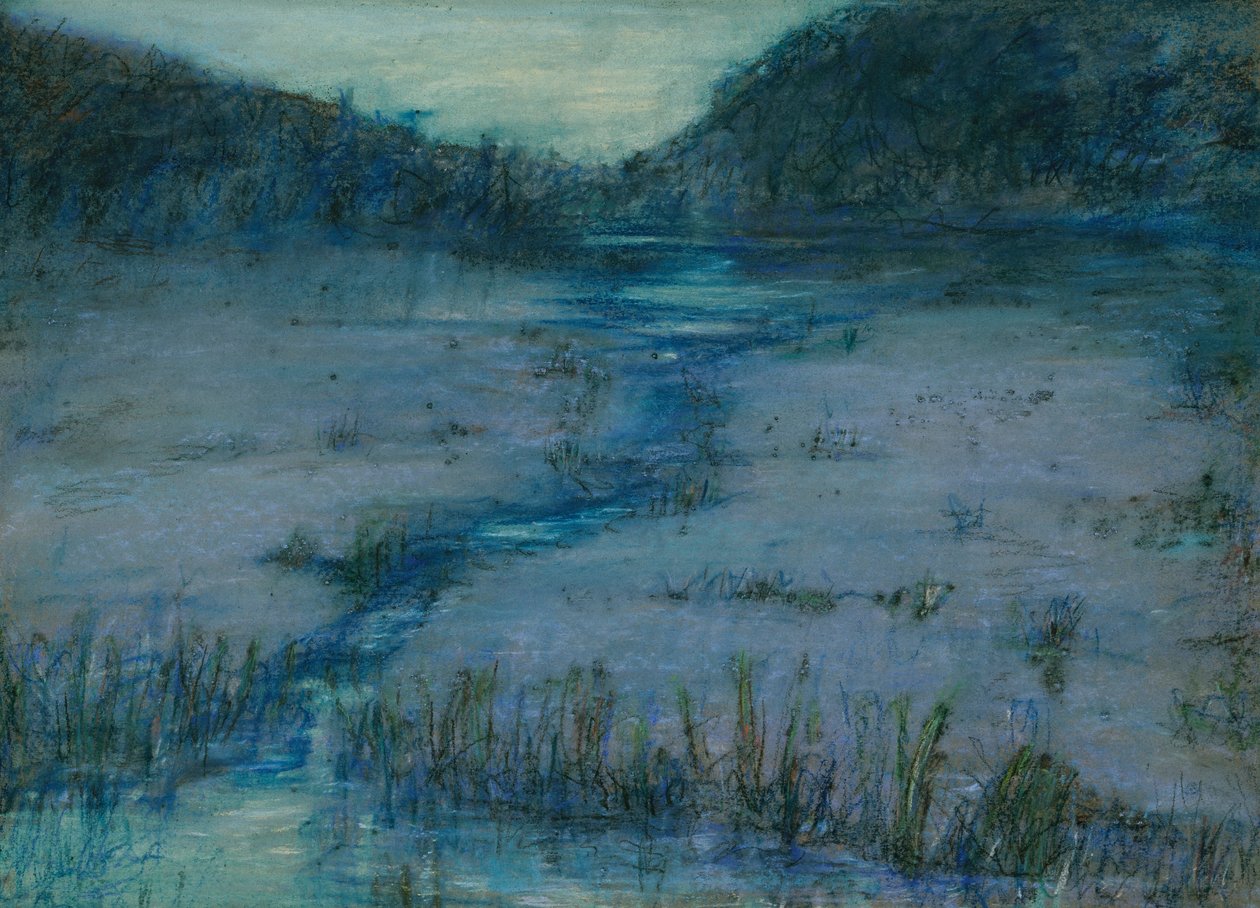 Marismas al atardecer de Alice Pike Barney
