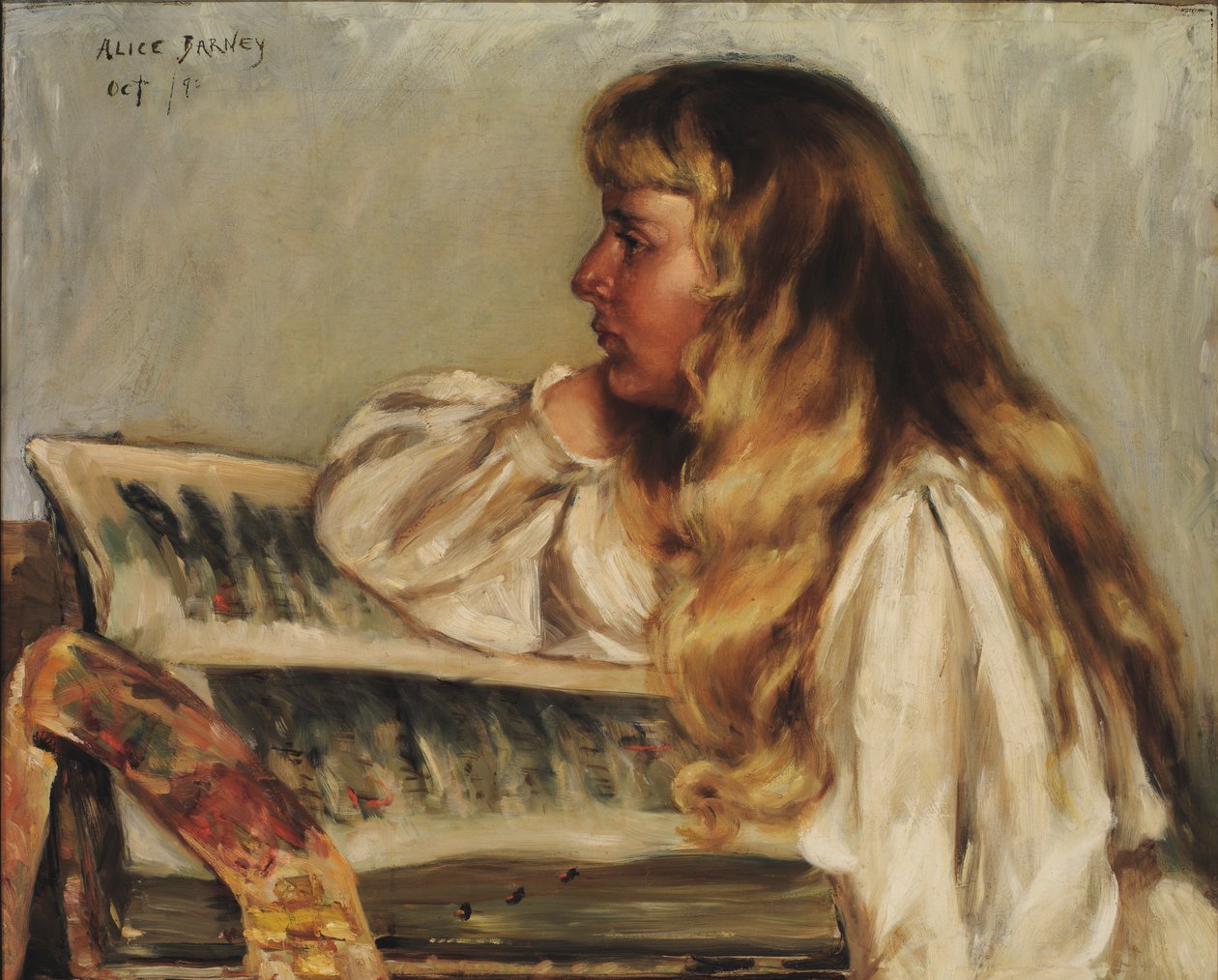 Natalie y Misal, 1890 de Alice Pike Barney