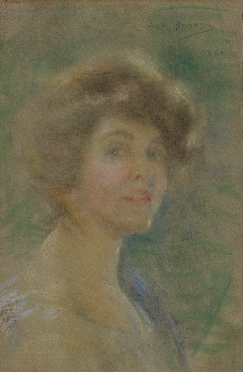 Autorretrato, 1909 de Alice Pike Barney