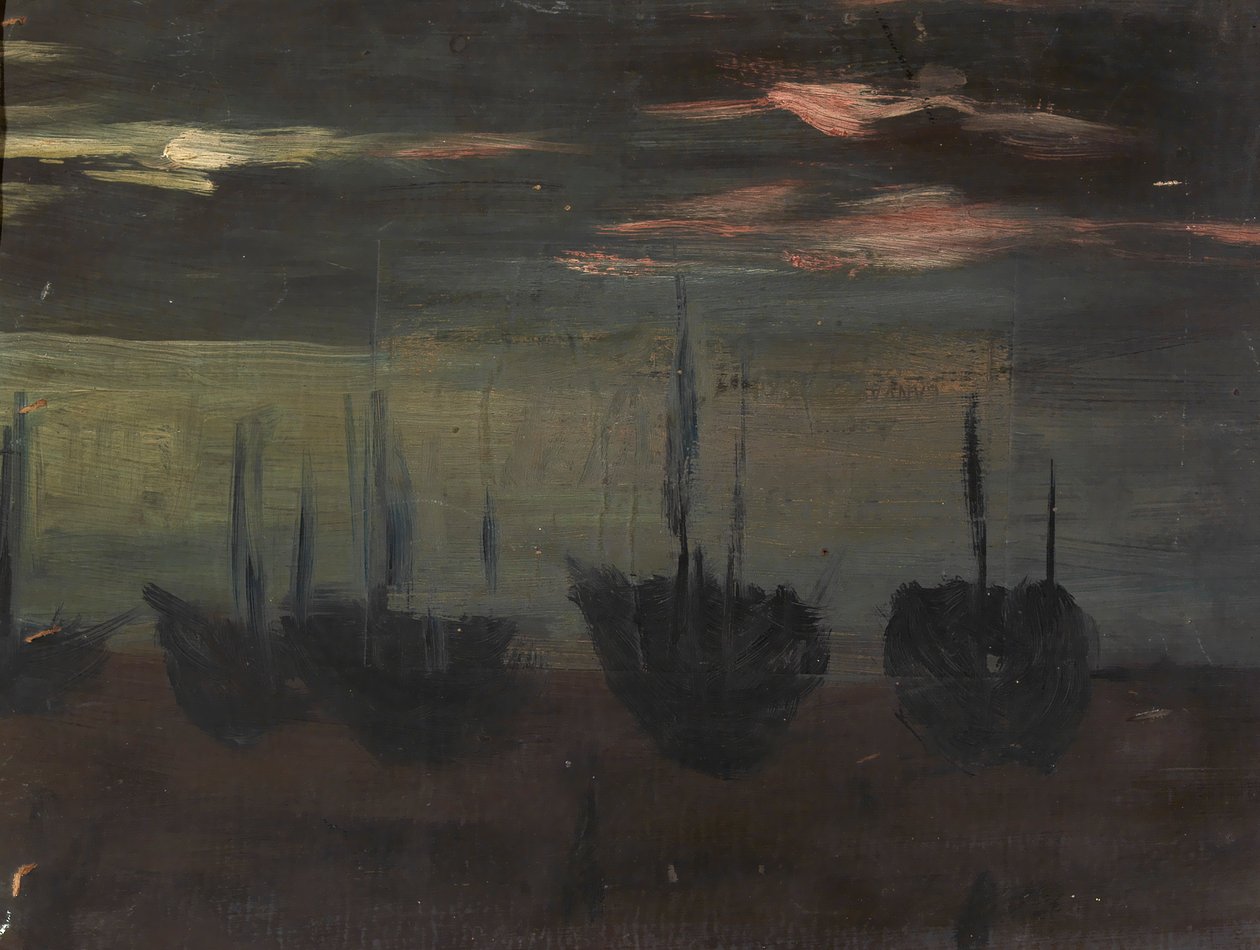Barcos a la luz de la luna, s.f. de Alice Pike Barney