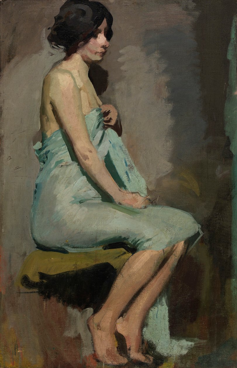 Estudio de una mujer sentada de Alice Pike Barney