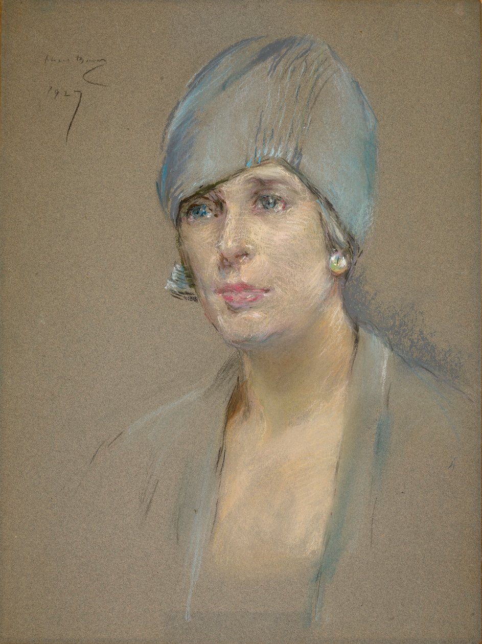 La Visitante (Sra. de Richard P. McCullough) de Alice Pike Barney