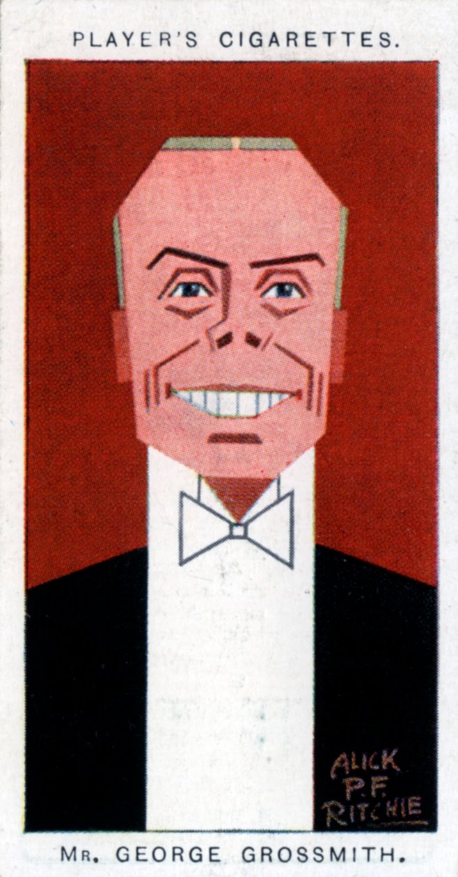 George Grossmith Junior, actor, gerente y dramaturgo británico, 1926 de Alick P. F. Ritchie