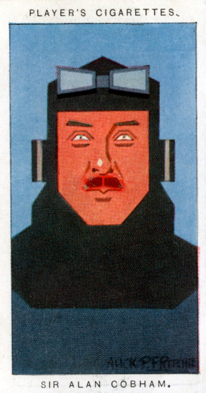Sir Alan Cobham, pionero aviador británico, 1926 de Alick P. F. Ritchie