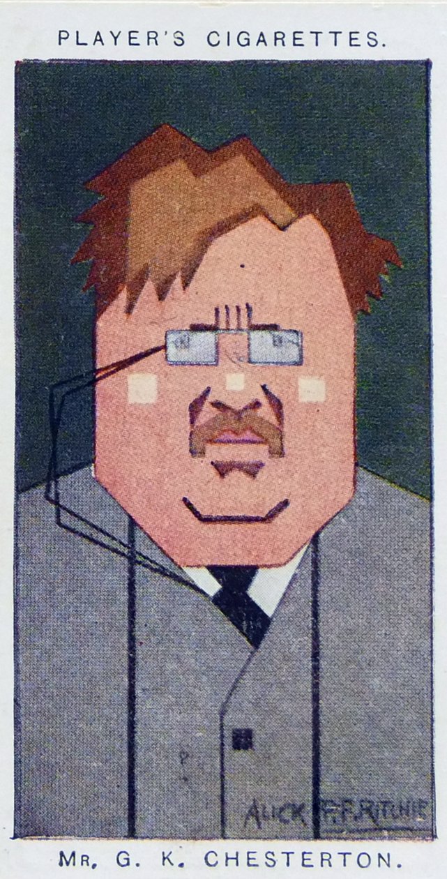 Gilbert Keith Chesterton de Alick Penrose Forbes Ritchie