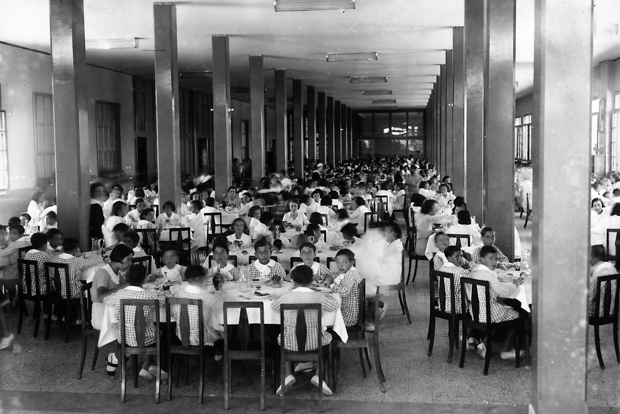 Villa Rosa Maltoni Mussolini: comida en el refectorio de Fratelli Alinari