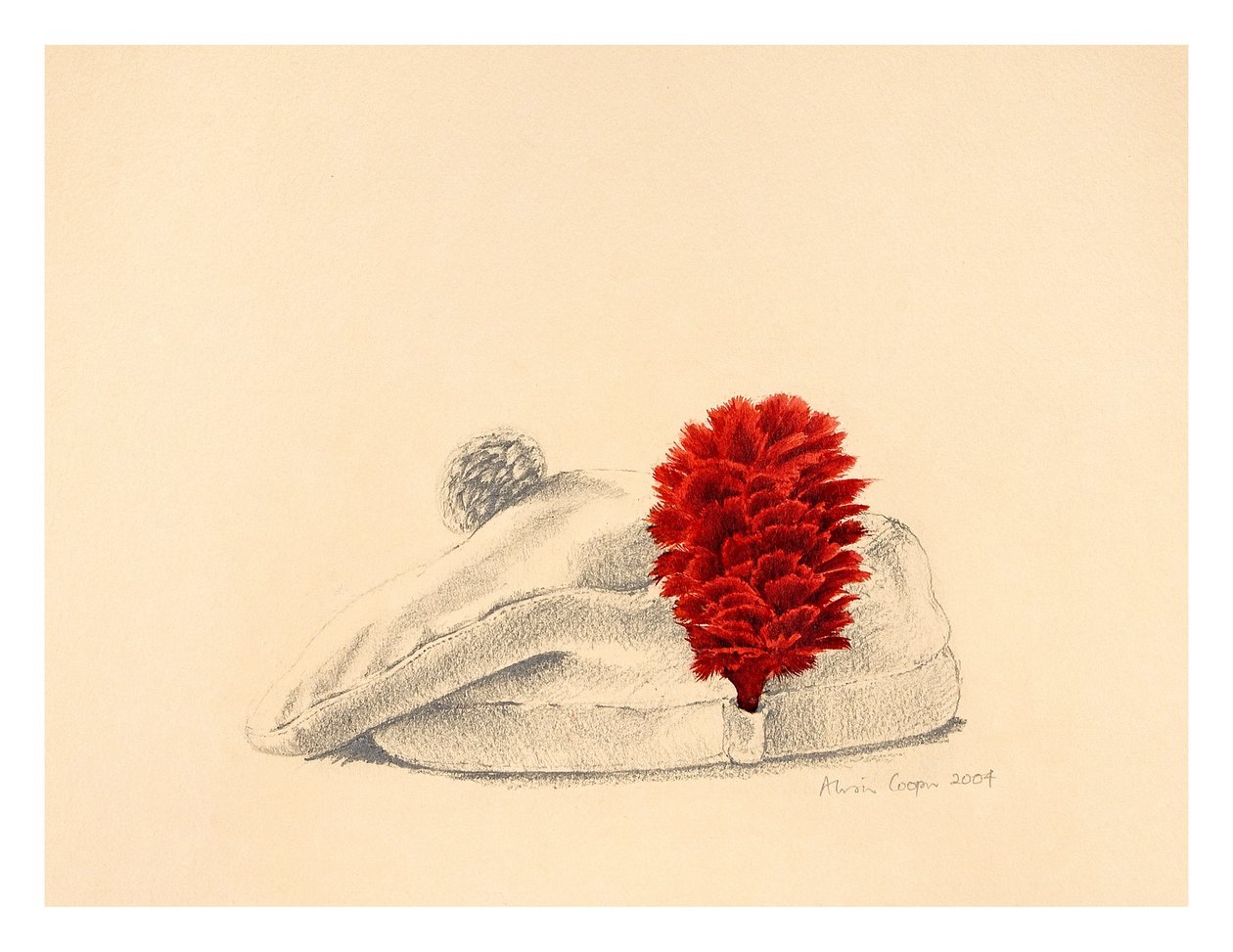 Un Black Watch Red hackle, 2004 de Alison Cooper