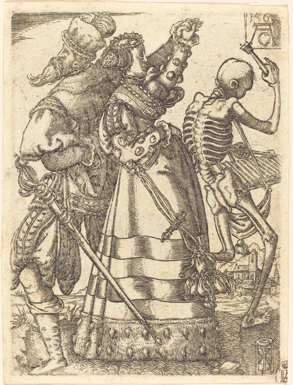 Danza de la muerte II de Allaert Claesz
