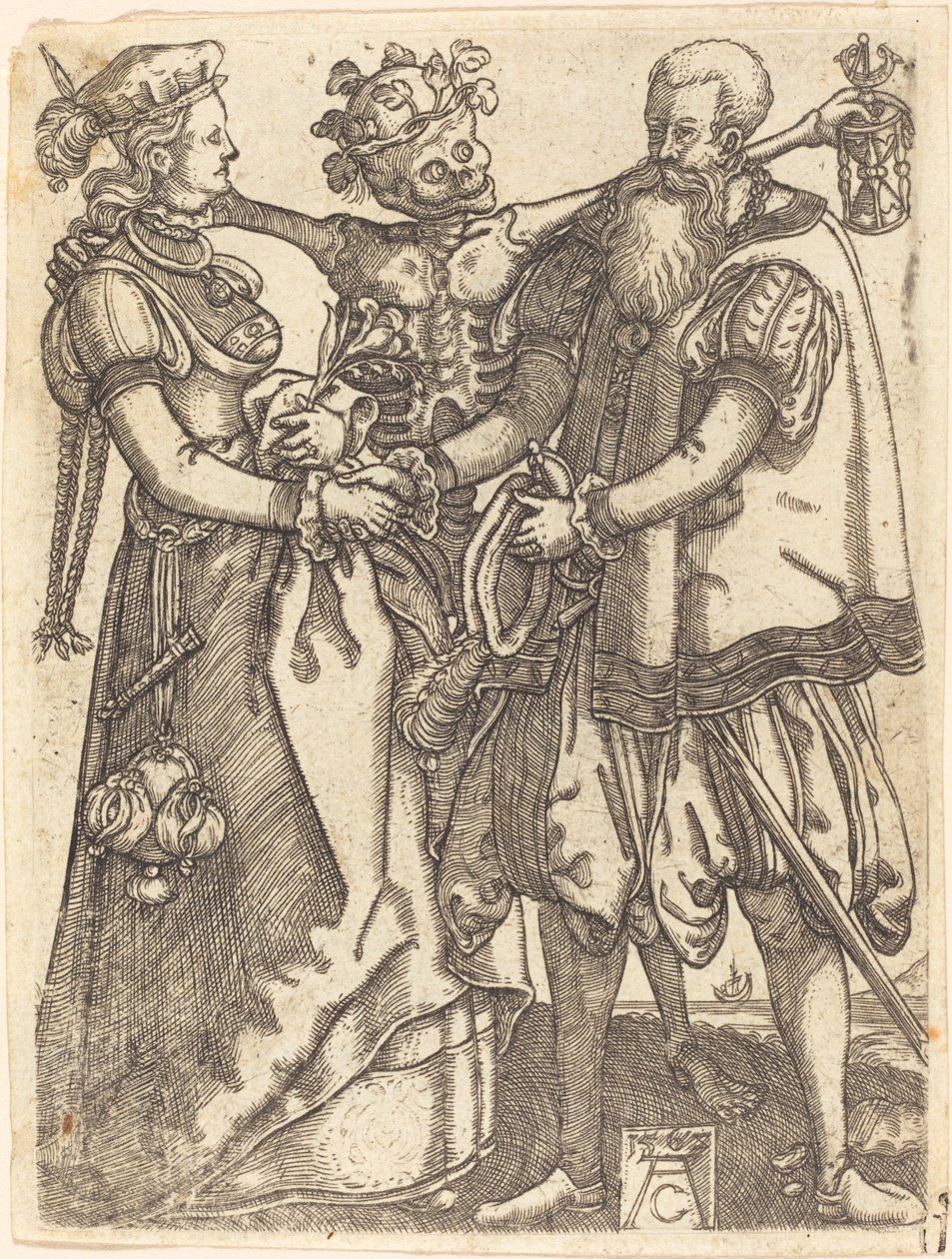 Danza de la muerte IV de Allaert Claesz