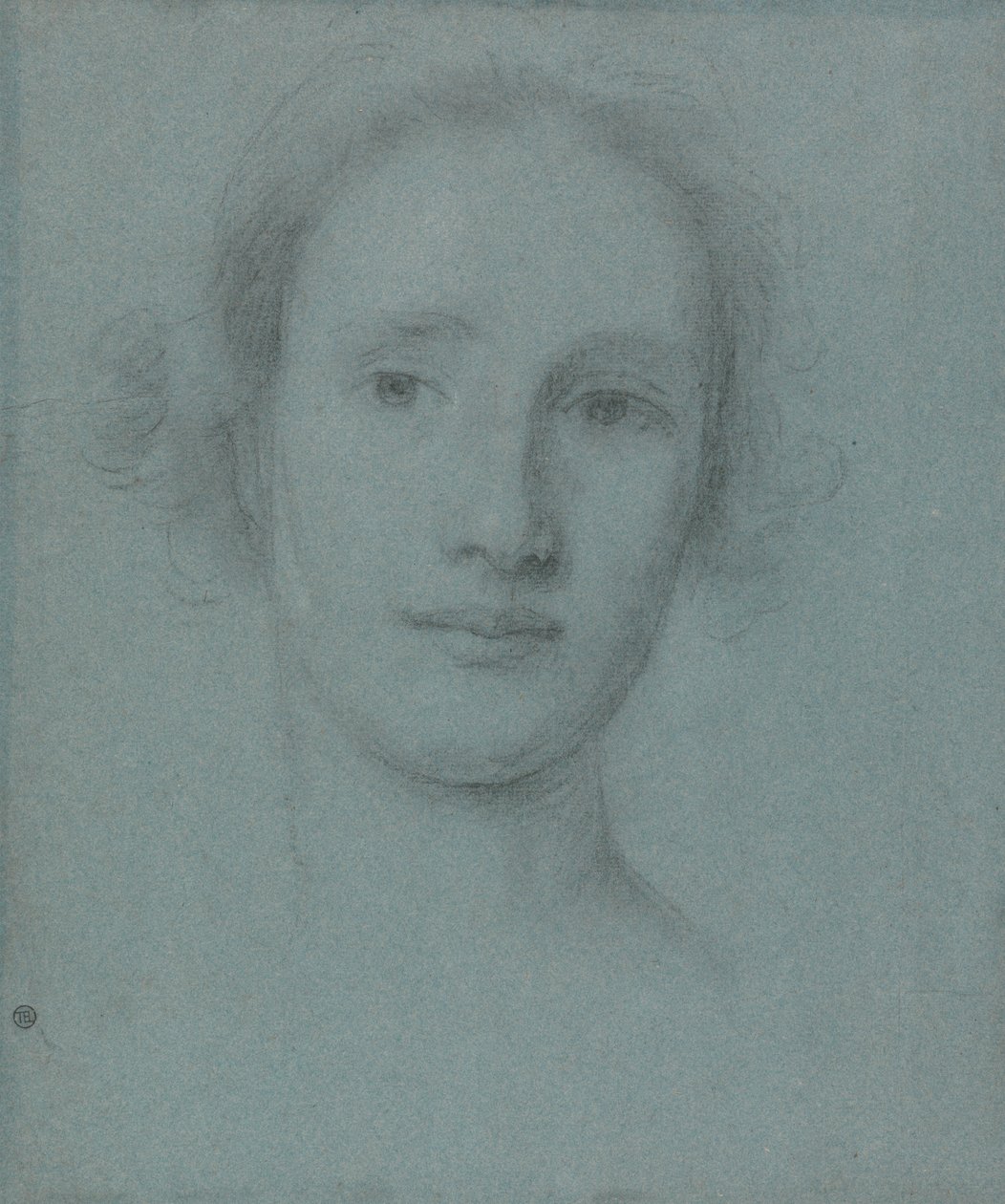 Cabeza de una joven de Allan Ramsay