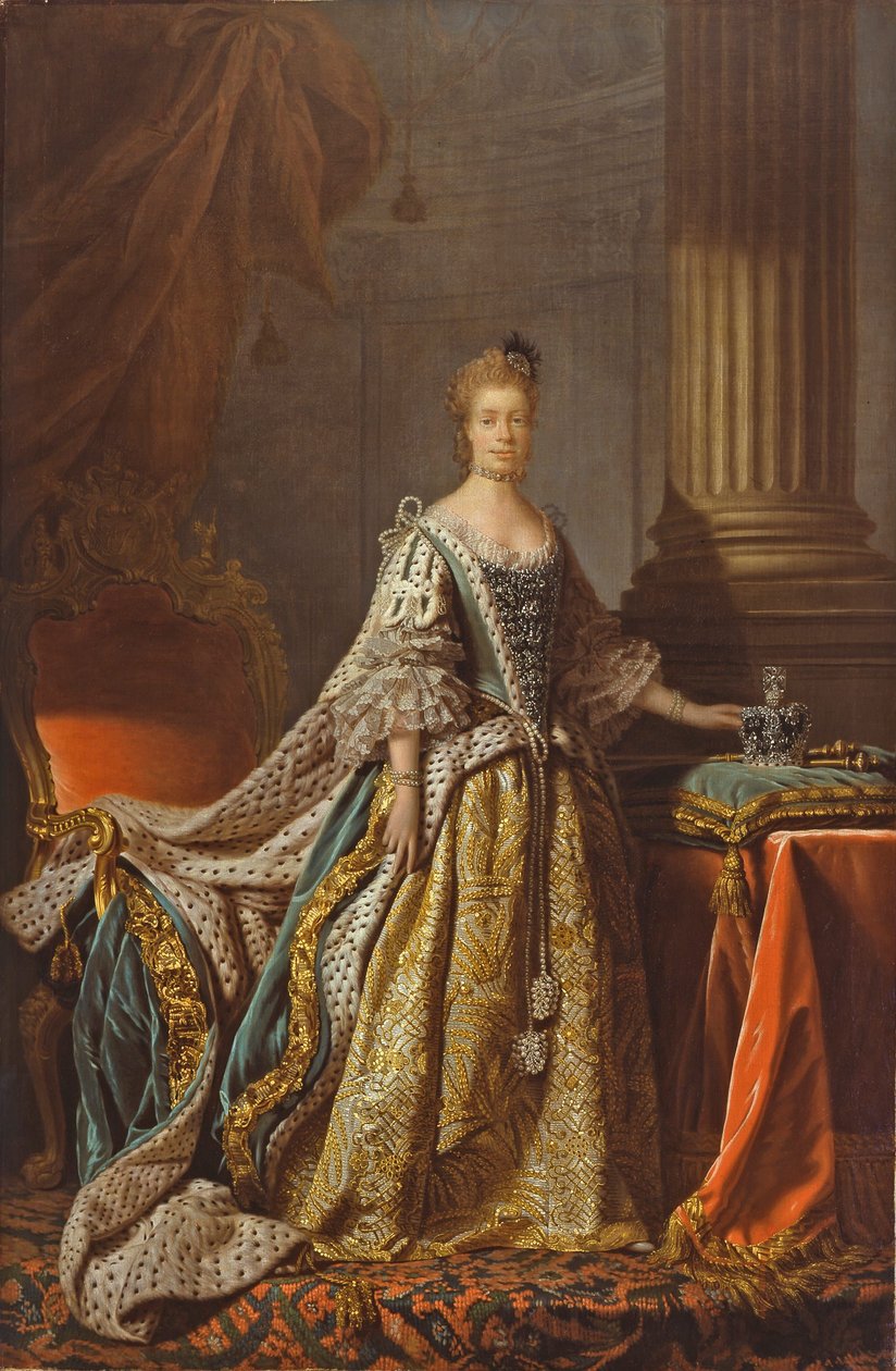 La reina Carlota de Allan Ramsay