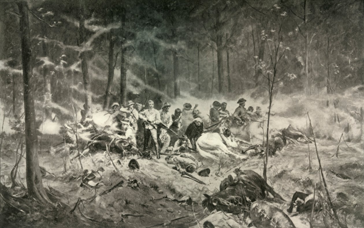 A la memoria de los hombres valientes. La última resistencia del Mayor Wilson en el río Shanghai, 1893, 1900 de Allan Stewart