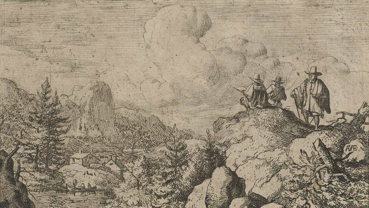 Los dibujantes, c.1644 de Allart van Everdingen
