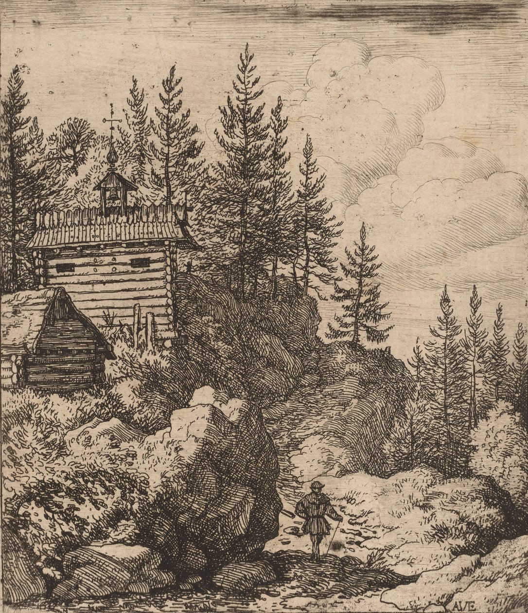 Capilla, probablemente c. 1645-1656 de Allart van Everdingen