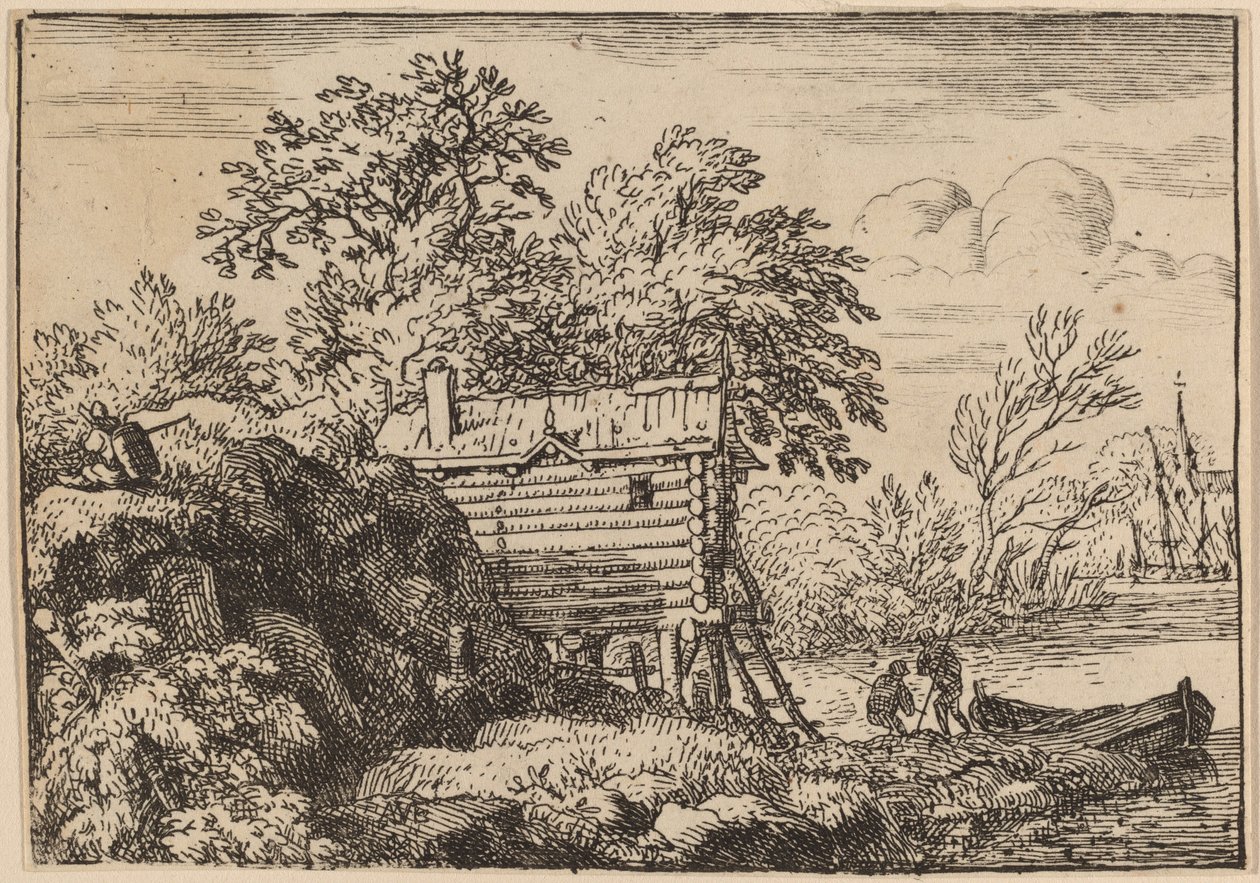 Cabaña del Pescador de Allart van Everdingen