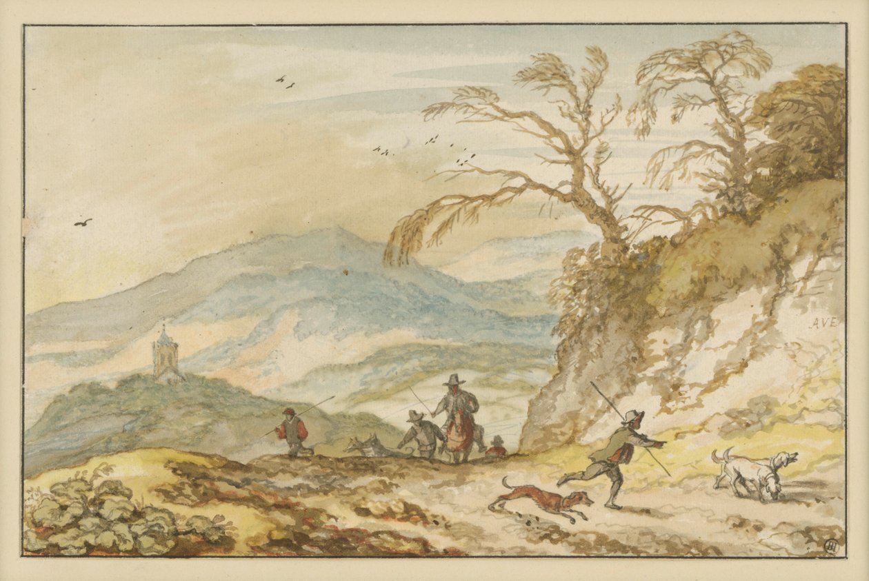Paisaje montañoso de Allart van Everdingen