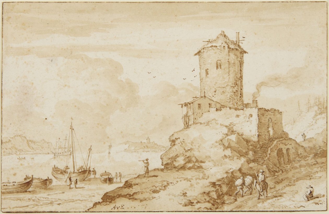 Paisaje de Allart van Everdingen