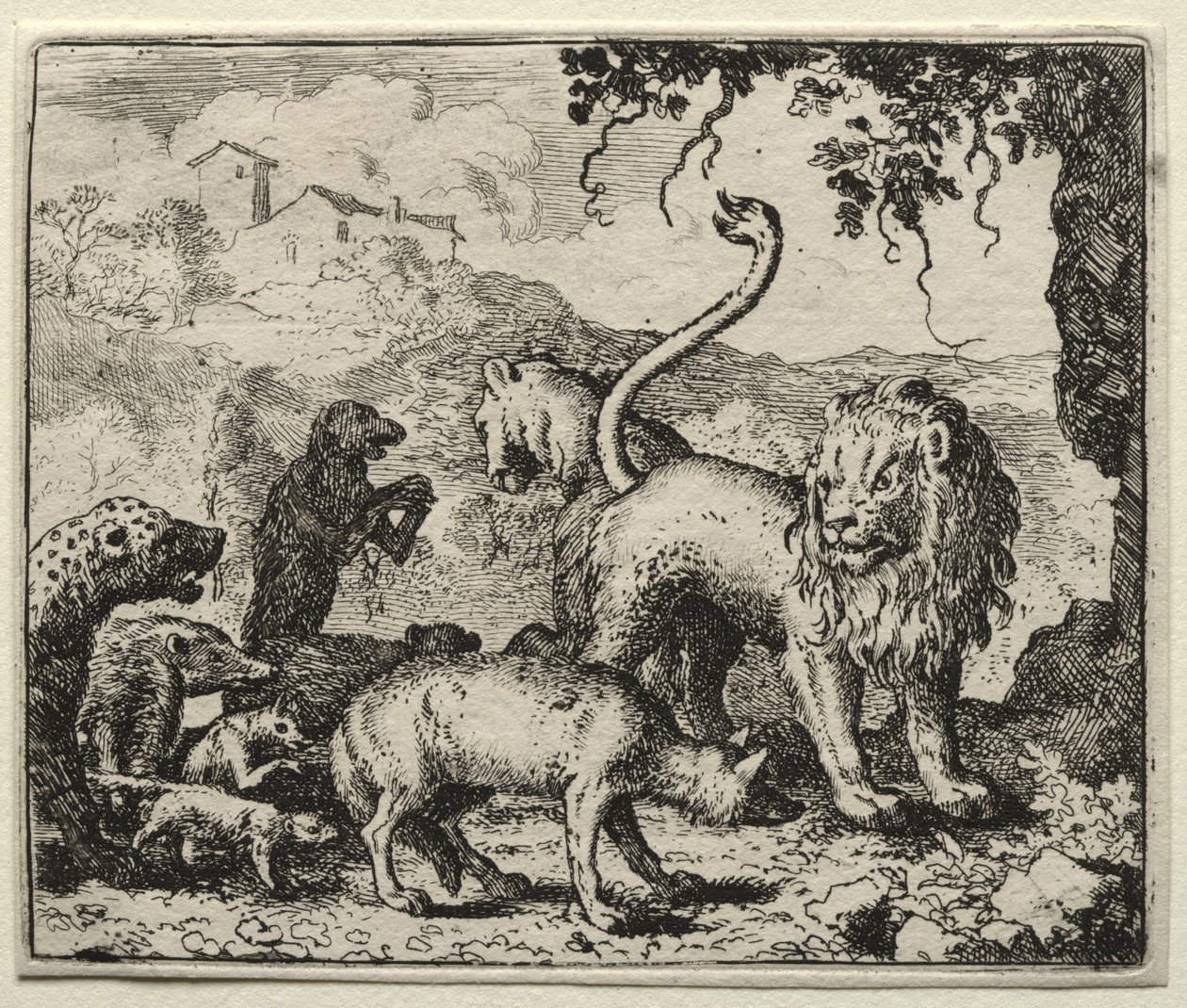 Reynard the Fox:  First Complaint of the Wolf de Allart van Everdingen