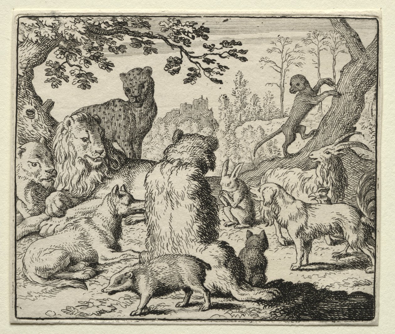 Reynard the Fox:  Lion Orders Search for Reynard de Allart van Everdingen