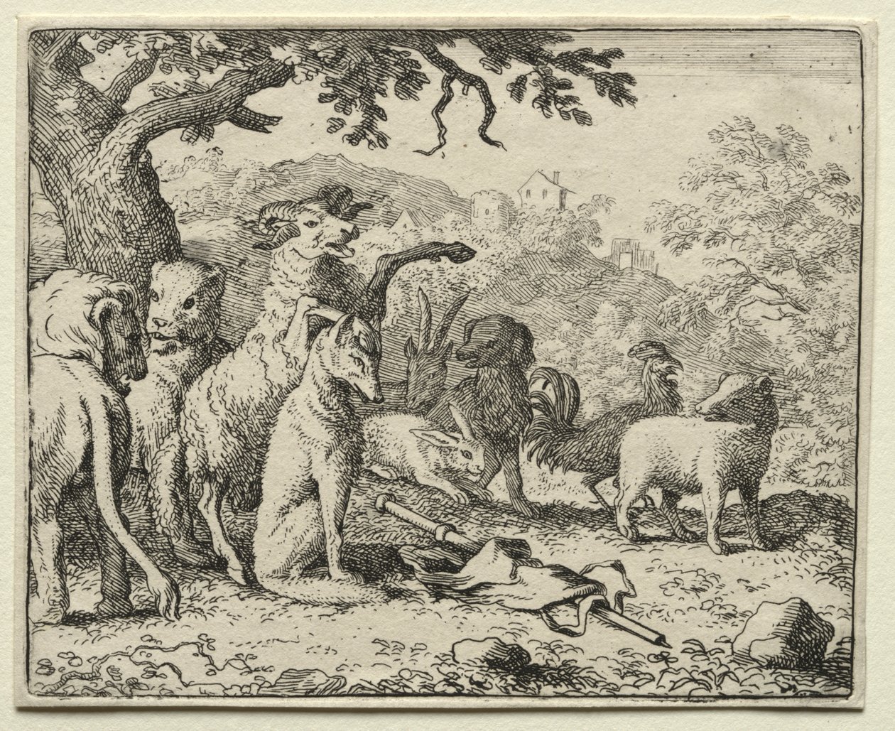 Reynard the Fox:  The Benediction Given to Reynard de Allart van Everdingen
