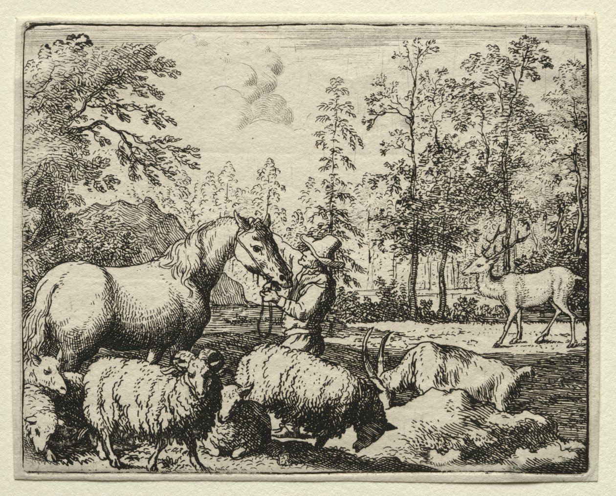 Reynard the Fox:  The Jealous Horse de Allart van Everdingen