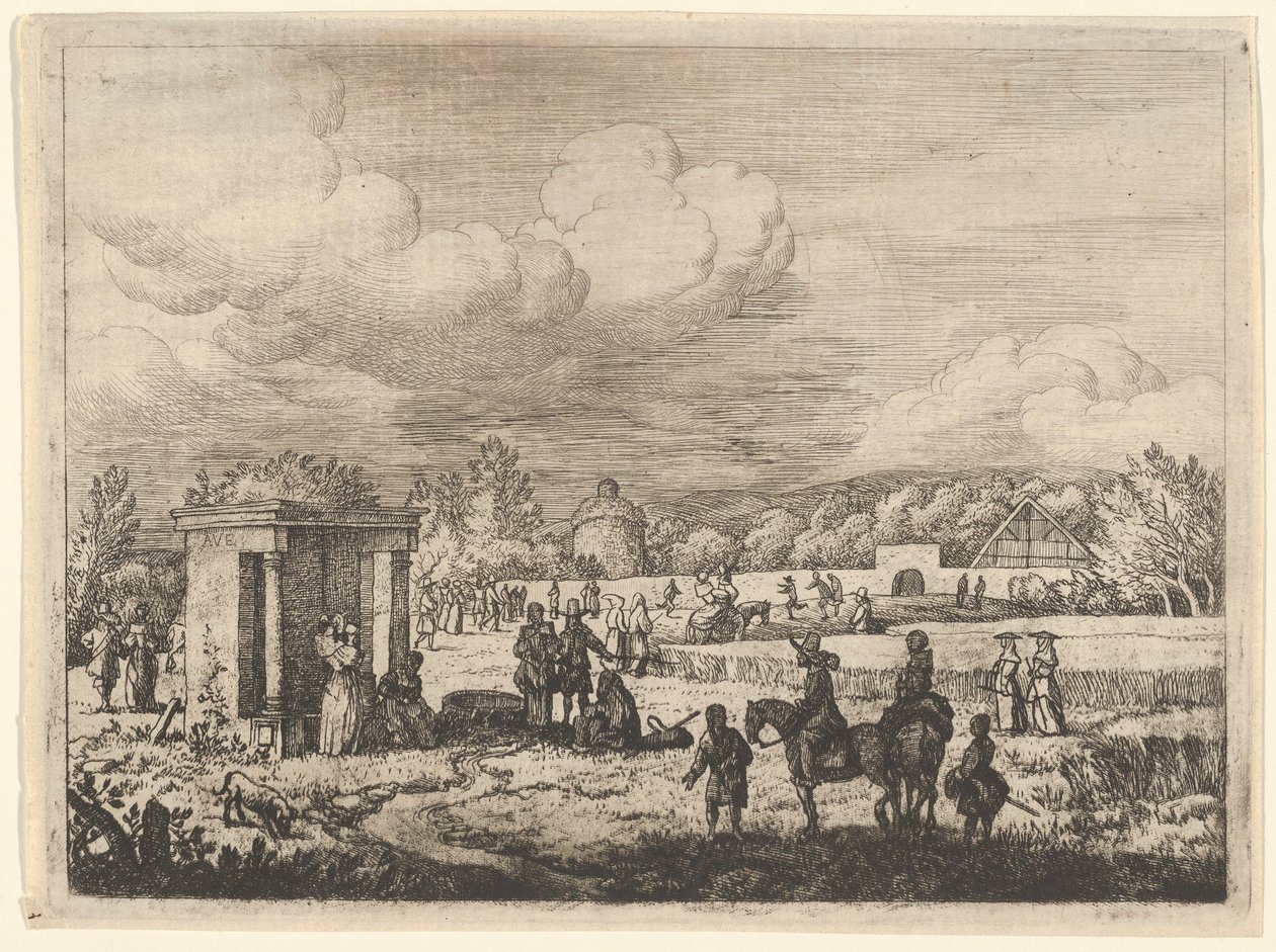 La primera primavera, siglo XVII de Allart van Everdingen