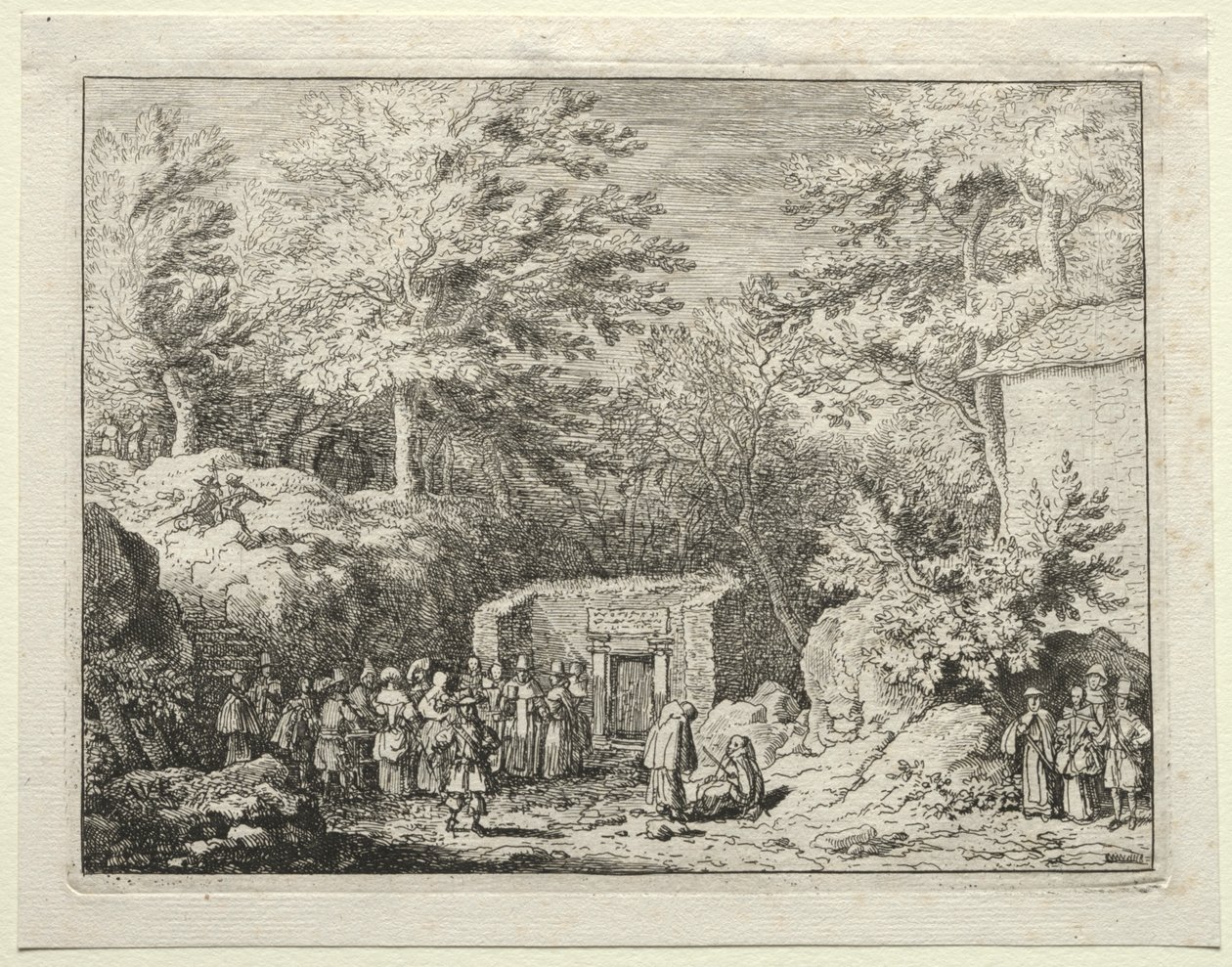 La cuarta primavera, 1660s de Allart van Everdingen