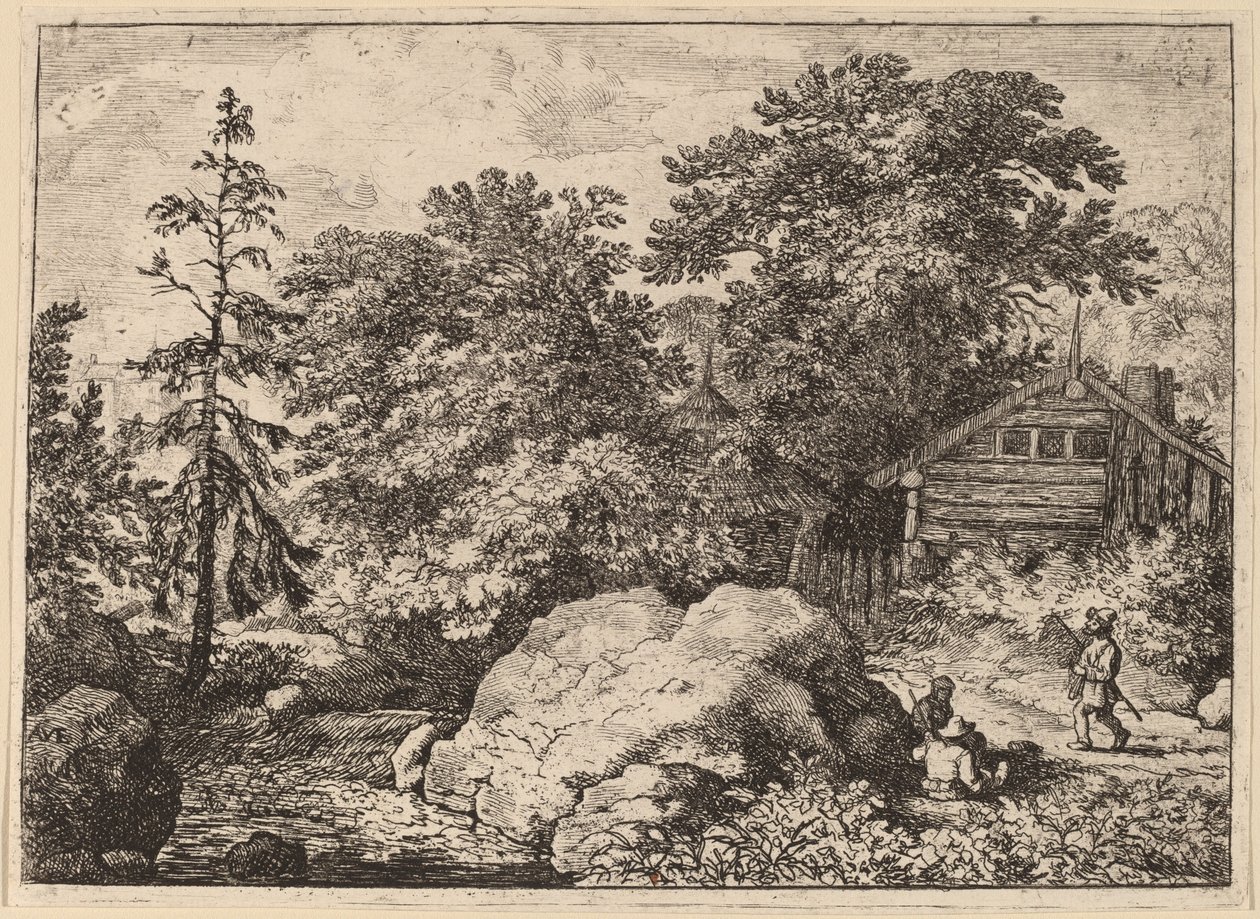 La Colina, probablemente c. 1645-1656 de Allart van Everdingen