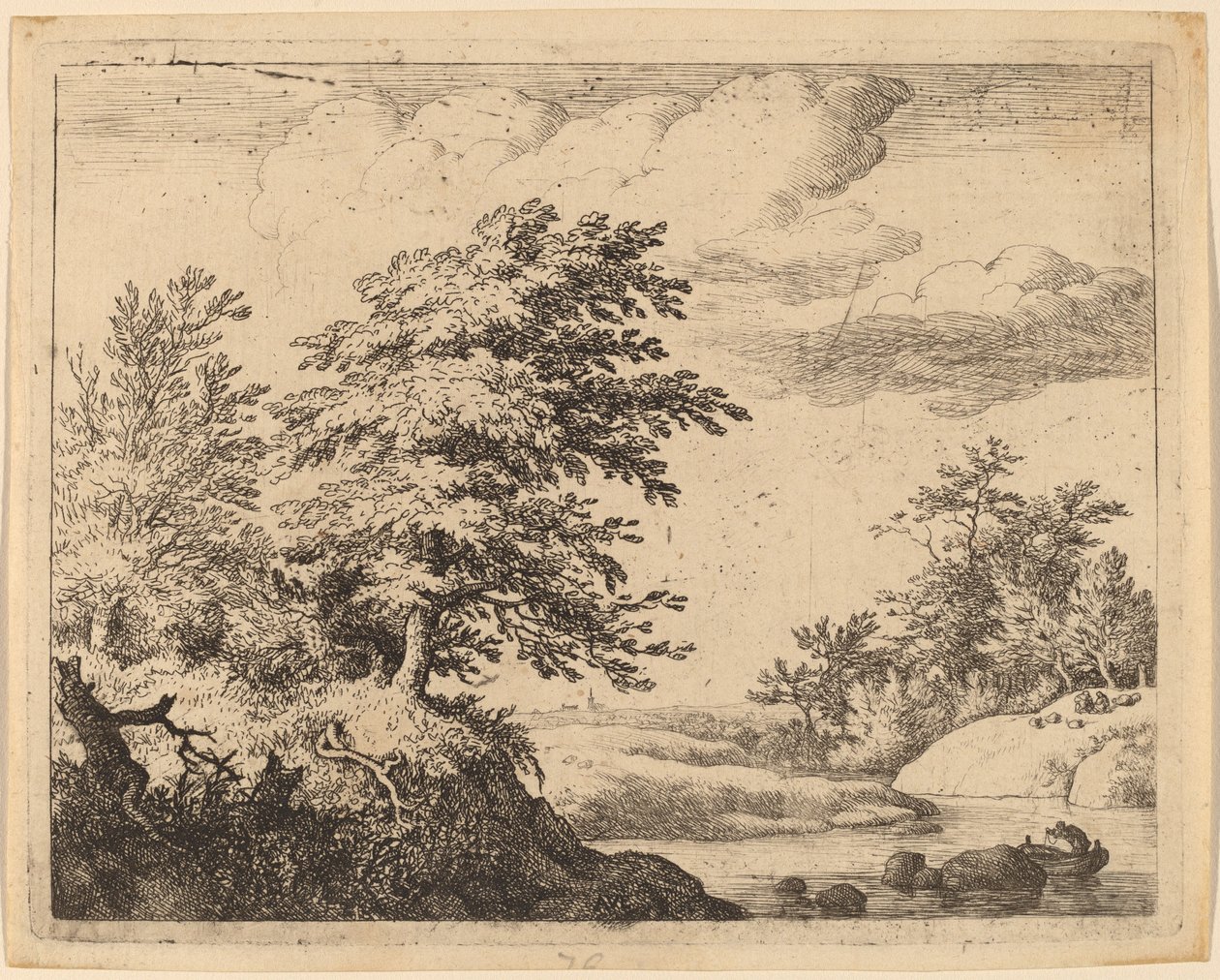Río serpenteante de Allart van Everdingen
